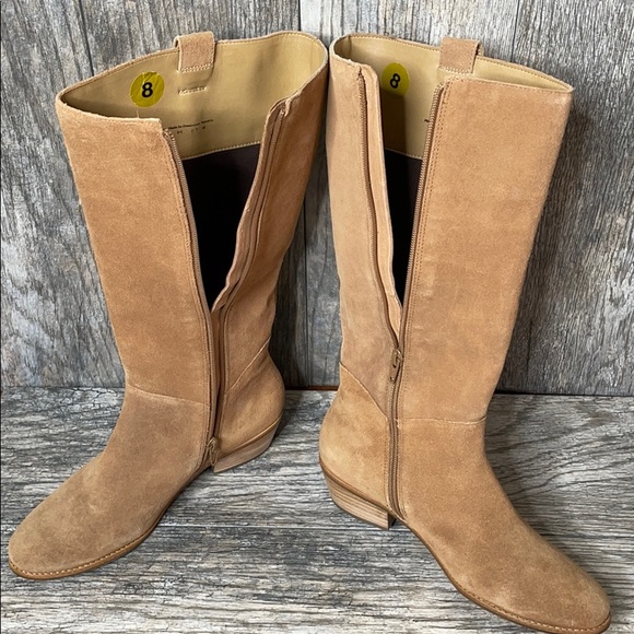 NWOT Jack Rogers Sawyer riding boots suede 8M - Picture 8 of 16